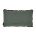 Poppy, Cushion Cover, H30xW50cm, Forest Green/Grass Green/White
